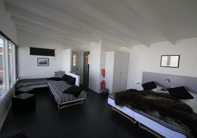 De skønne comfort hytter ved Eqi i Grønland - Fotograf: Grønlands Rejsebureau