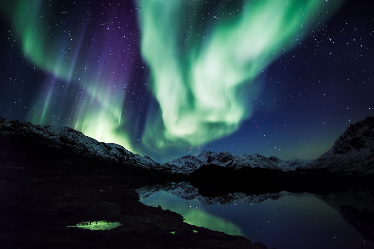 Nordlyset i Grønland - Fotograf: Mads Pihl, Visit Greenland