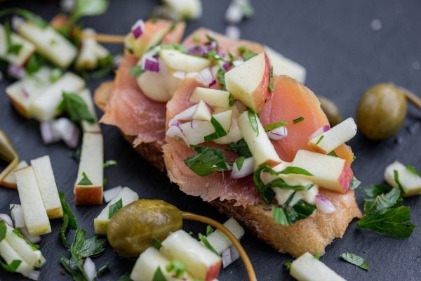 Bruchetta med Laks - Fotograf: Mads Pihl, Visit Greenland